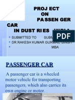 Passenger Car Project