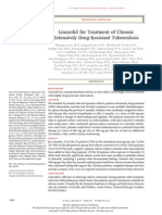 Linezolid For Treatment of Chronic Extensively Drug-Resistant Tuberculosis