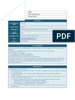 Course Outline - Sales Management-SZABIST