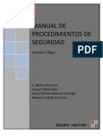 Manual de Hygiene y Seguridad Industrial Caso de Estudio