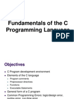 Fundamentals of The C Programming Language