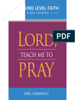 Chapter 1: Lord, Teach Us To Pray: Judgment and Sober Spirit For The Purpose of Prayer."