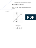 02 - EXERCICIOS - Densidade de Fluxo Eletrico, Lei de Gauss e Divergencia