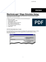 Machinelogic Wago Simulator Setup: Profibus