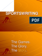 Sportswriting