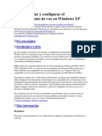 Cómo Instalar y Configurar El Reconocimiento de Voz en Windows XP