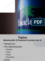 Markiting Mix of Parachute Coconute Hair Oil