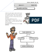 Iii Bim - Leng - Guia Nº4 - Tildación Enfática