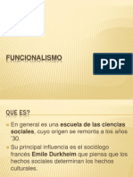 Funcionalismo y Conductismo