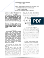 Bi-Frequency Control of Auxiliary Resonant Snubber For Forward Converter Using Pic Controller