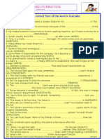 Word Formation (+ Key)