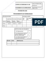 Procedimiento Hormigonado