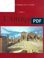 Ebook - Histoire Generale de La Tunisie Tome 1