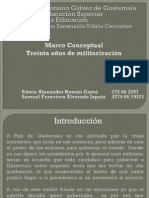 Marco Conceptual-30años de Militarización