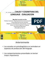 Base Cognitiva y Social Del Lenguaje - Evaluacion MA. FERNANDA LARA