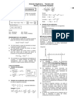 Division Es de Expresiones Algegraica