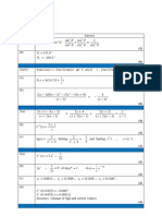 Edexcel C3 June 2005 To June 2011 All Questions Mark Scheme