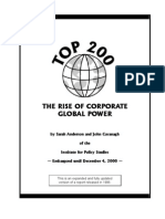 Top 200 The Rise of Corporate Global Power