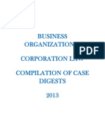 Cases in Corporation Law