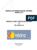 MANUAL MÓDULO RECURSOS HUMANOS - NISIRA v.2