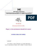 Piaget y El Descubrimiento Infantil de La Mente PDF