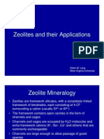 Zeolites