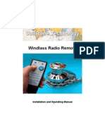 Windlass Radio Remote: Installation and Operating Manual