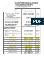 Jadual Akademik Sem 2 2013