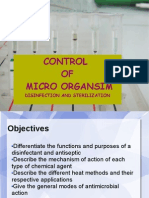 Control of Microorganism