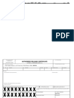 FAA 8130-3 Airworthiness Apprvl Tag1