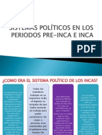 Sistemas Políticos en Los Periodos Pre-Inca e Inca