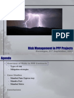 Risk Management in PPP Projects