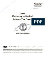 2012 Kentucky Individual Income Tax Forms: WWW - Revenue.ky - Gov