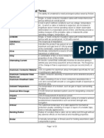 Glossary of Electrical Terms