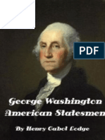 George Washington VOL 2 (1890) Henry Cabot Lodge