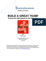 Build A Great Team