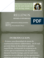 Relleno Hidraulico (Servicios Auxiliares)