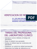 Verificación de Metodos