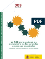 La RSE en La Cadena de Suministro de Las Grandes Empresas Españolas