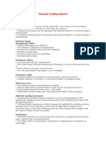 Manual Testing Basics