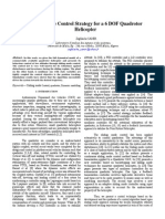 Sliding Mode Control Strategy For A 6 DOF Quadrotor Helicopter