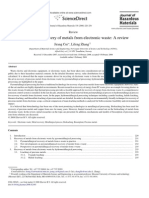 Metallurgical Recovery of Metals From Electronic Waste: A Review