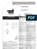 Gefran 600 Controller User Manual