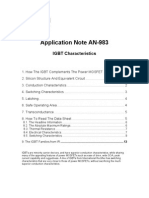 Application Note AN-983: IGBT Characteristics