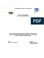 Participación de Enfermería en Abordaje Comunitario Ambulatorio GARCIA C HERNANDEZ E Semestre