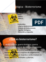 Guerra Biológica - Bioterrorismo