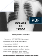 Aula 01 - Posicionamento Do Tórax