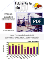 Seguridad Durante La Construcción: José Carlos Bartra Asmat