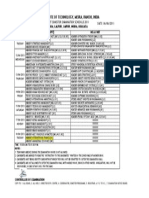 Mca Mba Short Semester Examination Schedule 2013 Final