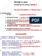 Lecture 6 (Strings in Java)